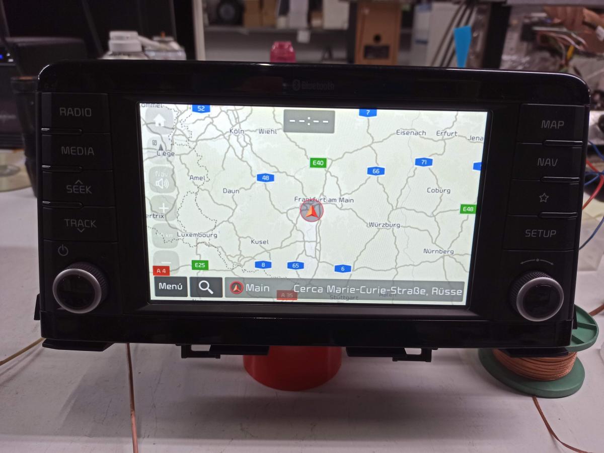 Navigator unit