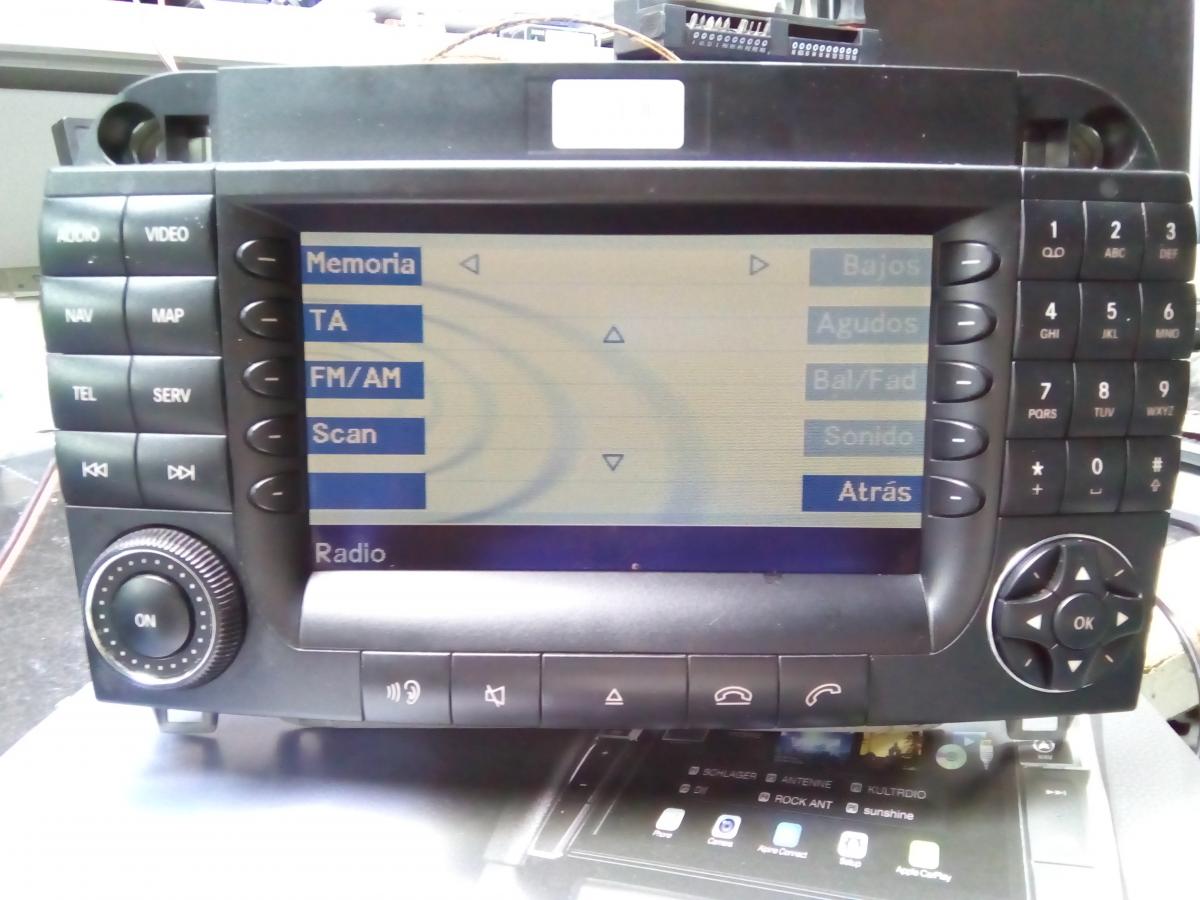 Unidad COMAND W220 Clase S